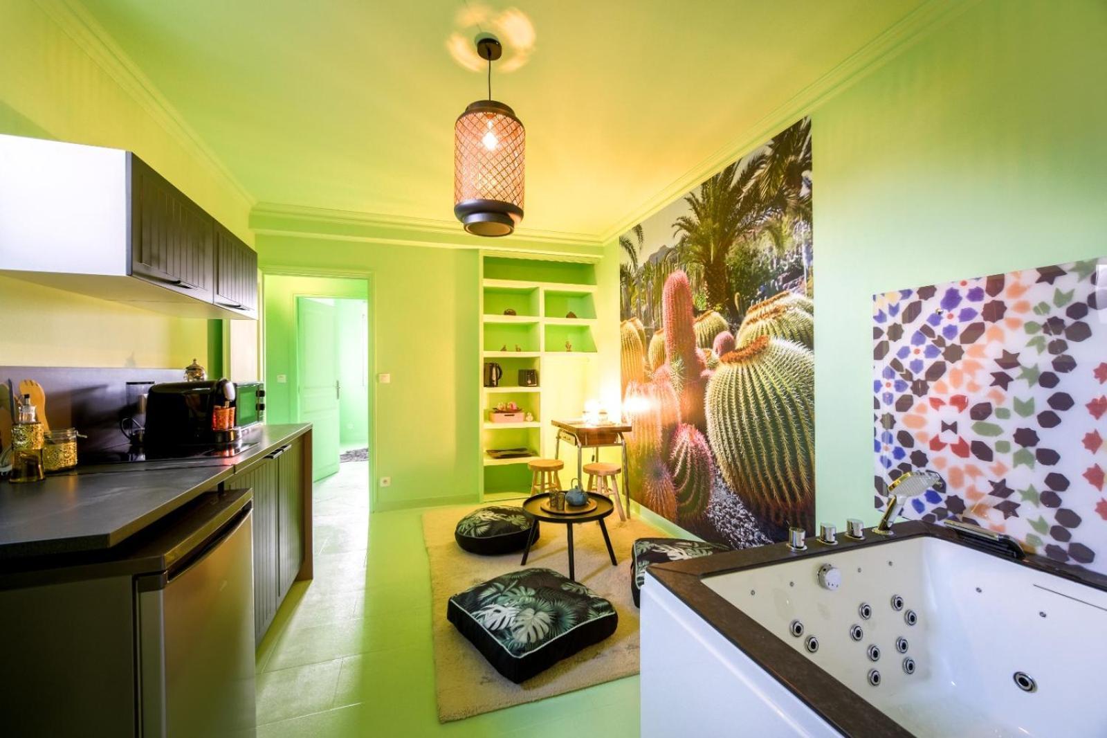 Luxury Magic Cactus Garden, Paris 0Rly Avec Jacuzzi Appartement Vigneux-sur-Seine Buitenkant foto
